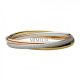 Cartier Trinity De Cartier Bracelet Replica 3-Gold Set With Diamonds Copy N6034102