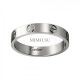 Cartier Love Wedding Band Fake 18k White Gold Love Ring Copy B4084700